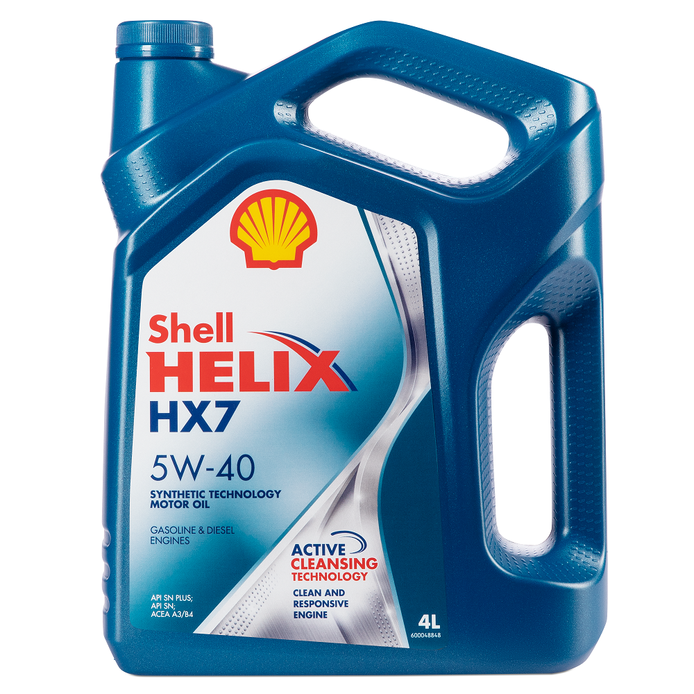 Моторное масло Shell Helix HX7 5W-40 полусинтетика купить в Москве - цены  от официального дистрибьютора «Шелл» | Артикул: 550051497 (550046366,  550040341)