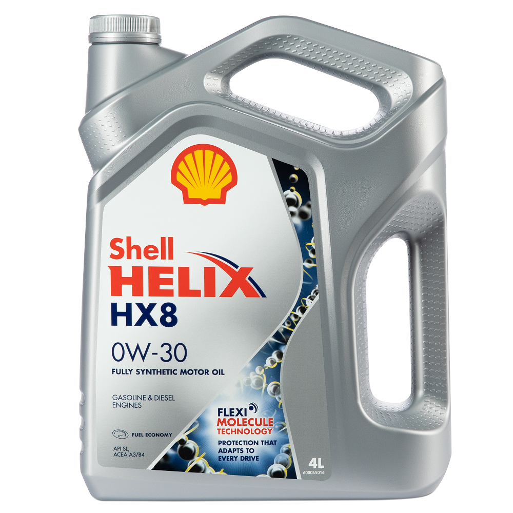 Моторное масло Моторное масло Shell Helix HX8 0W-30 синтетика купить в  Москве - цены от официального дистрибьютора «Шелл» | Артикул: 550050026