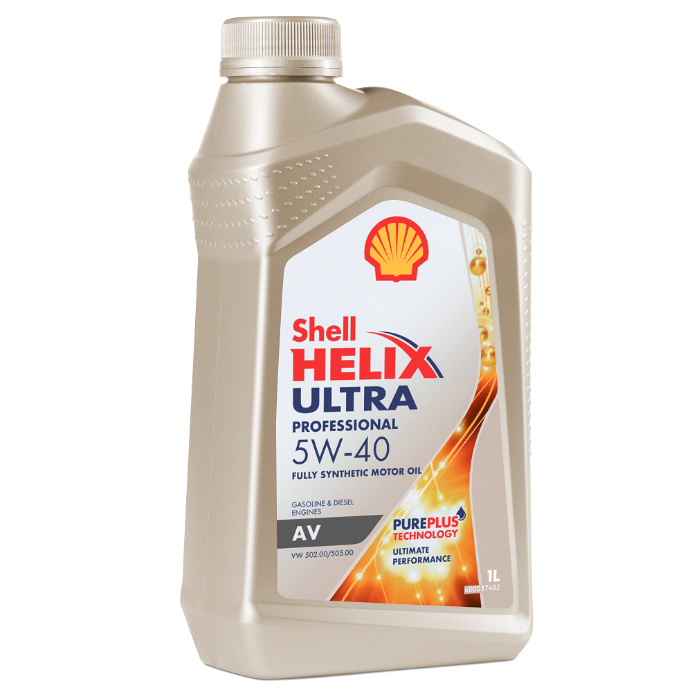 Моторное масло Моторное масло Shell Helix Ultra Professional AV 5W-40  синтетика купить в Москве - цены от официального дистрибьютора «Шелл» |  Артикул: 550046359