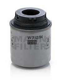 Масляный фильтр MANN-FILTER W712/94